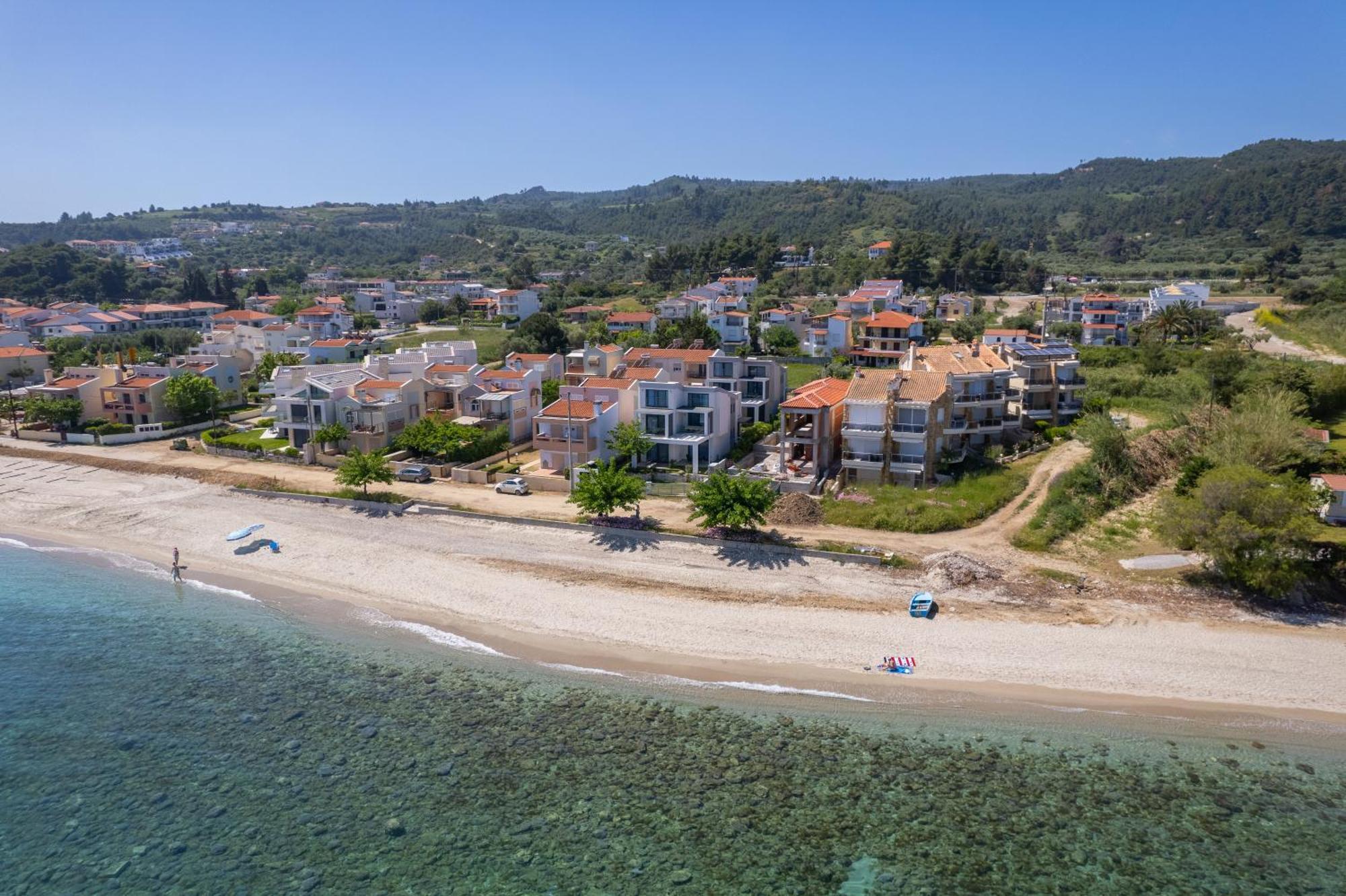 Cavo Blue Coastal Living Apartment Polychrono Exterior foto