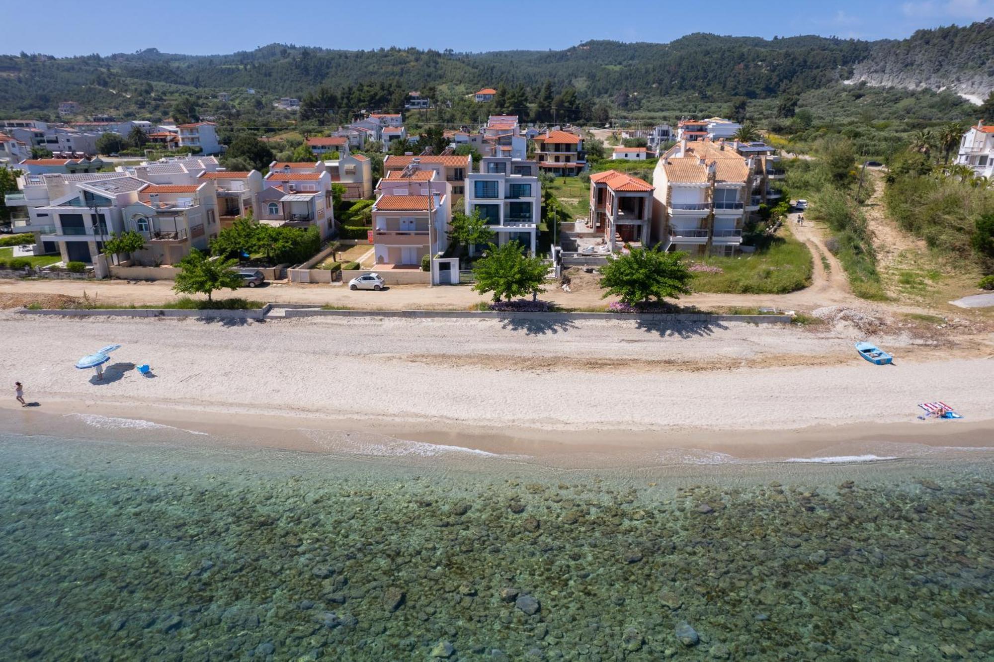 Cavo Blue Coastal Living Apartment Polychrono Exterior foto