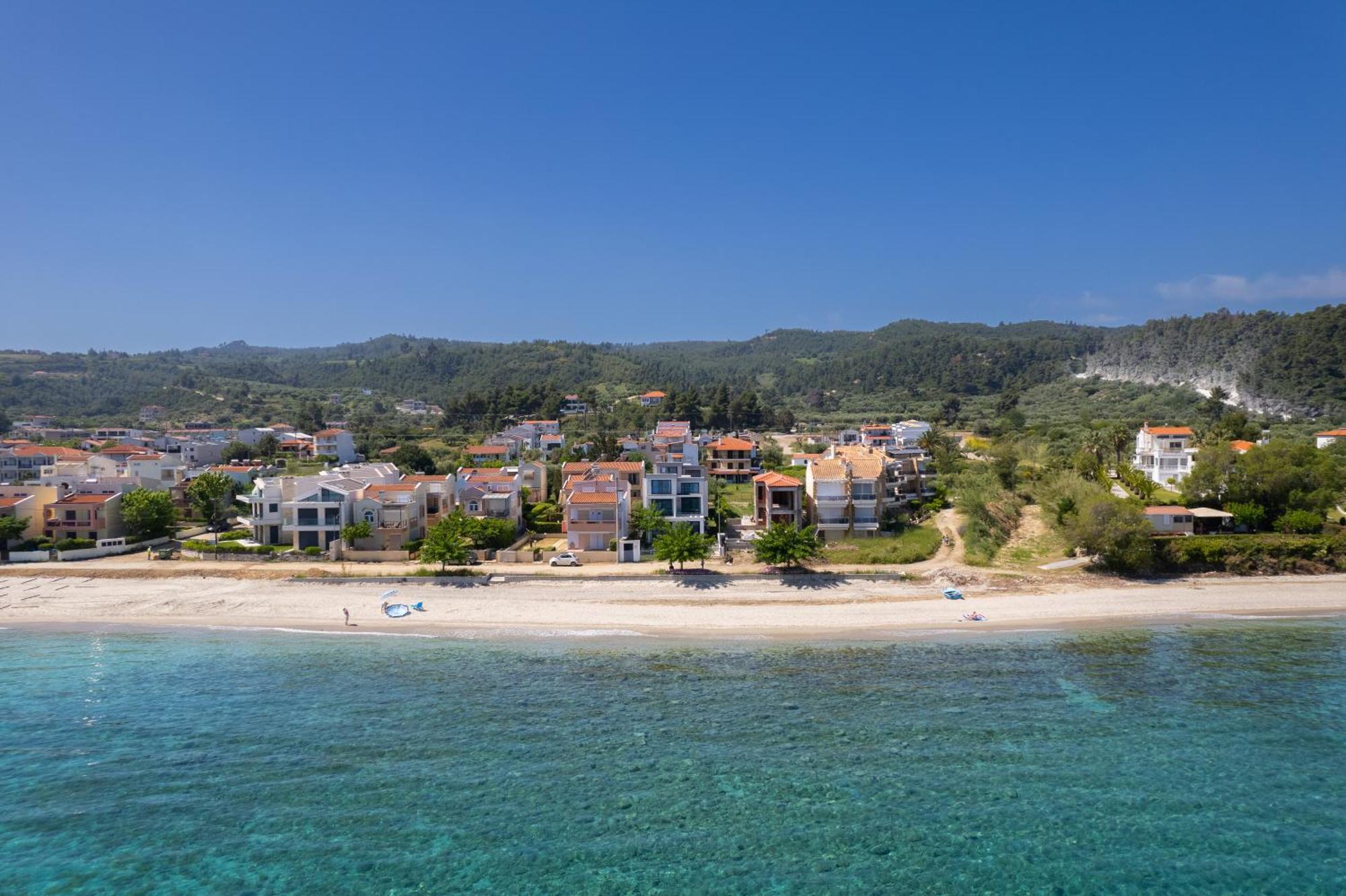 Cavo Blue Coastal Living Apartment Polychrono Exterior foto