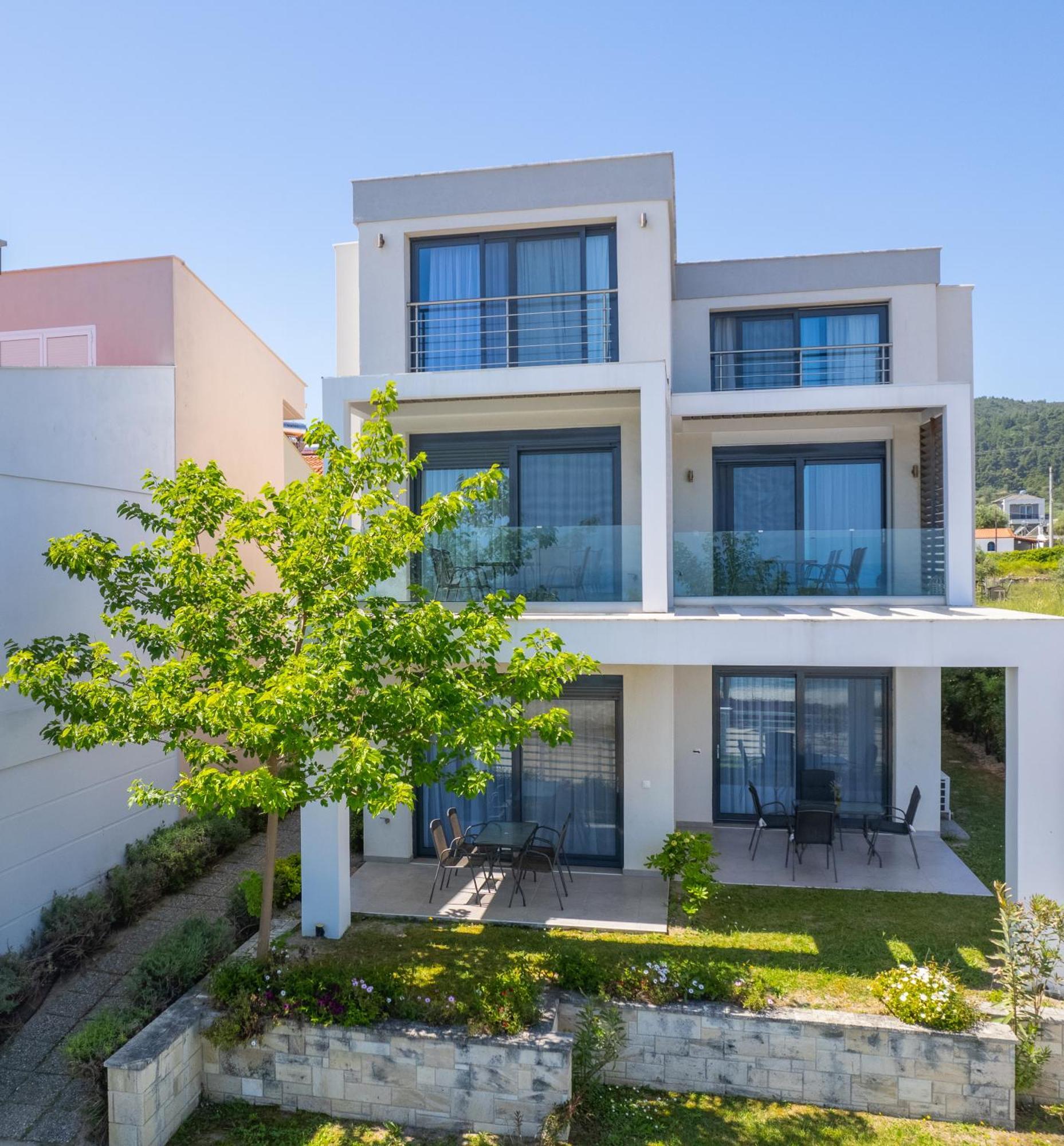 Cavo Blue Coastal Living Apartment Polychrono Exterior foto